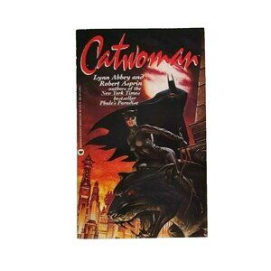 Catwoman Paperback by Lynn Abbey & Robert Asprin 1992 First Printing Paperback